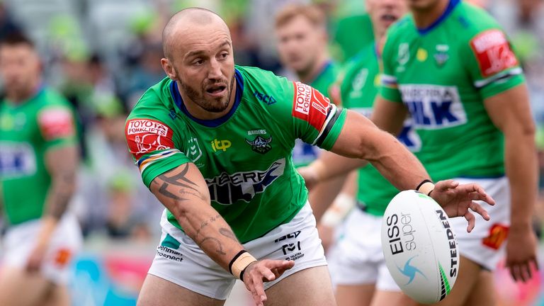 Josh Hodgson has played down rumours of a switch from Canberra to Newcastle