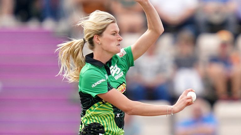 Seam bowler Lauren Bell could make her England debut during the Test match at Taunton