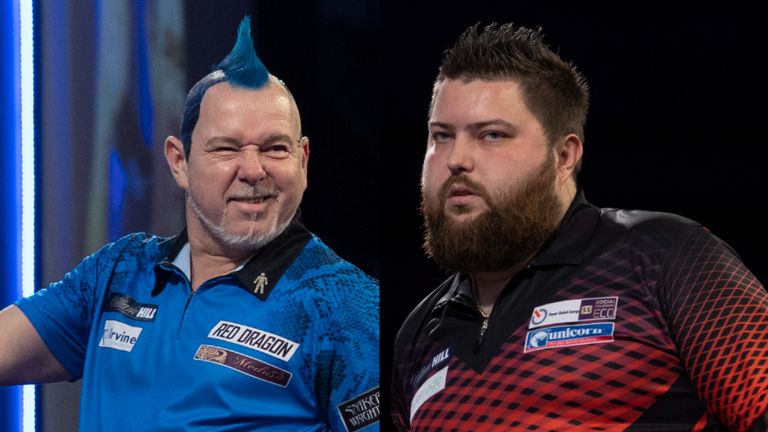 Peter Wright and Michael Smith will battle for the Sid Waddell Trophy