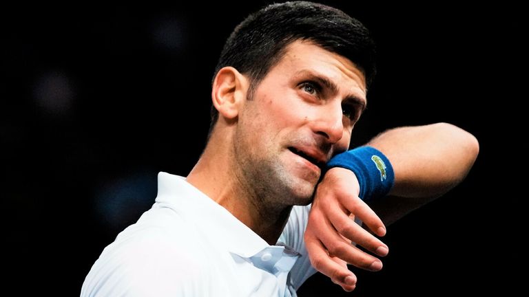 Novak Djokovic says he is focused on the Australian Open after his successful appeal 