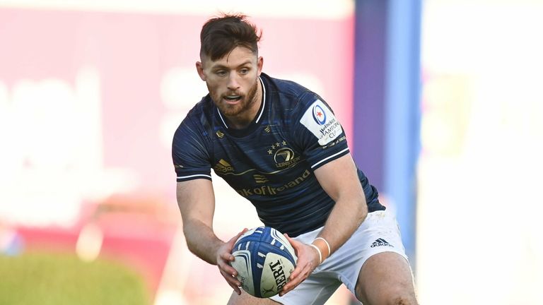 The Byrne brothers (Ross Byrne pictured) have been left out by Andy Farrell 