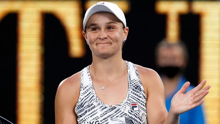 Ashleigh Barty continued to look like a home champion in waiting