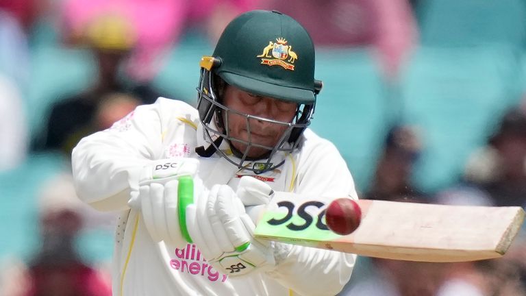 Usman Khawaja gets his reward for his fine form with the bat 