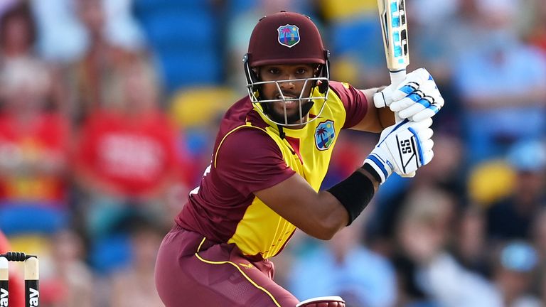 Nicholas Pooran scored 70 from 43 balls for West Indies