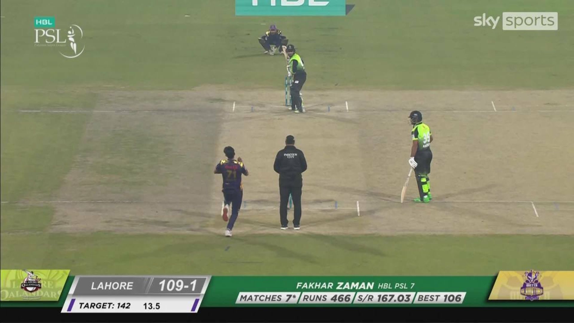 PSL: Lahore Qalandars vs Quetta Gladiators