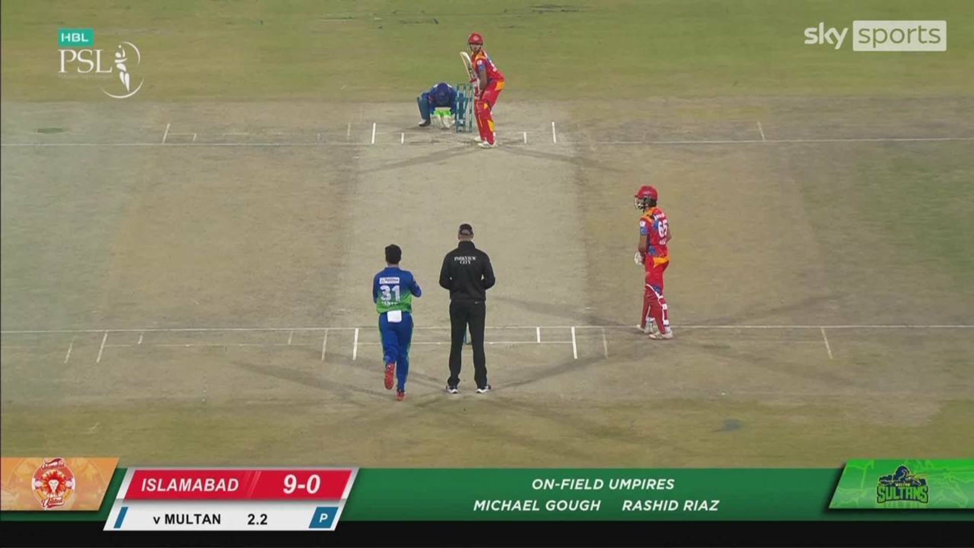 PSL: Islamabad United vs Multan Sultans