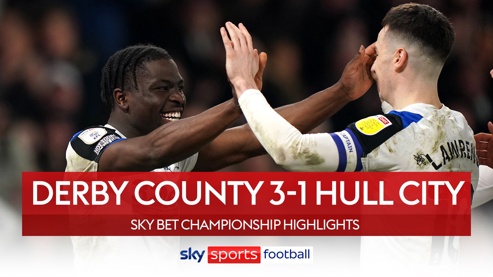 Derby County 3-1 Hull City