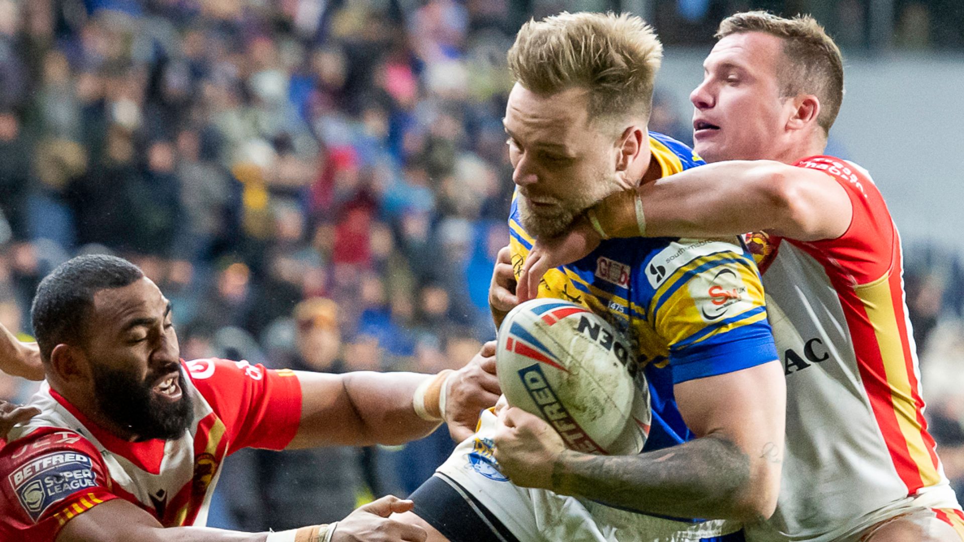 Catalans condemn Leeds to third straight loss