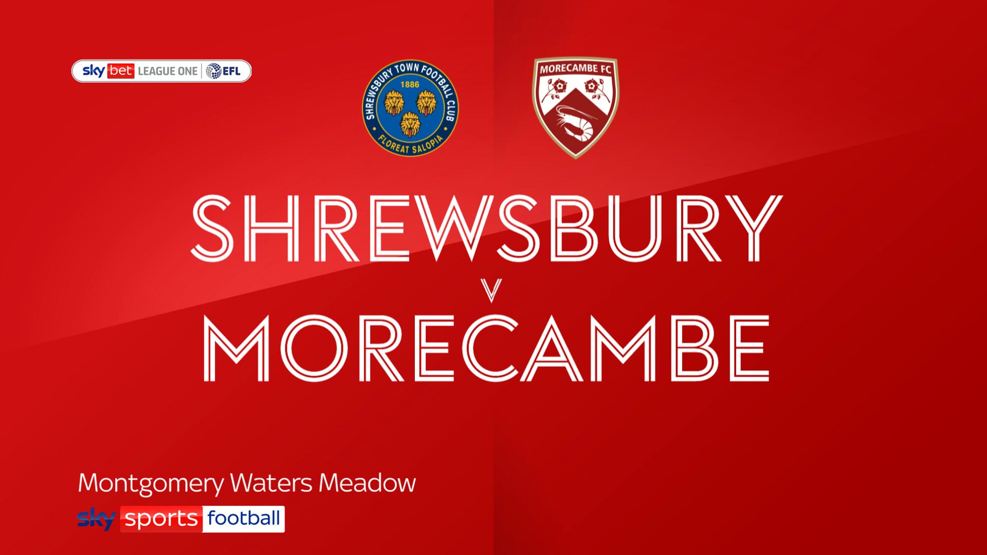 Shrewsbury 5-0 Morecambe: Luke Leahy, Daniel Udoh both score twice in Town rout