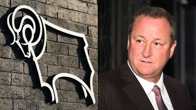 Mike Ashley remains interested in buying Derby County