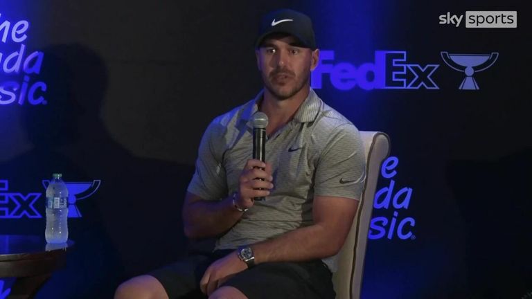 Brooks Koepka says we haven't heard the end of a Saudi-backed golf league proposal and someone will 