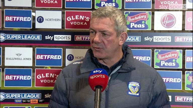 Warrington Wolves boss Daryl Powell praised his side for their strong performance after they dispatched Castleford Tigers 34-10 in their second game in the Super League season
