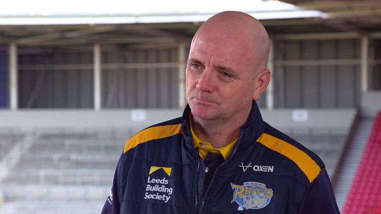 Leeds Rhinos coach Richard Agar says his squad are comfortable being described as 'underdogs' for the upcoming Super League season.