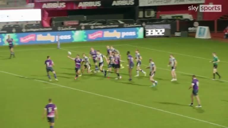 Highlights of Warrington Wolves' 32-18 win over Toulouse Olympique in Round 3 of the Betfred Super League season.