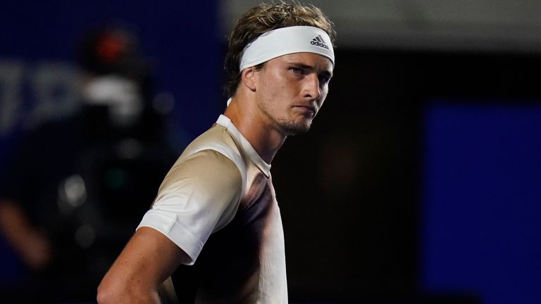 Alexander Zverev recibió una sanción suspendida de ocho semanas