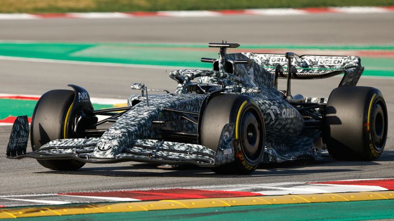 Alfa Romeo revealed a special camouflage livery for testing