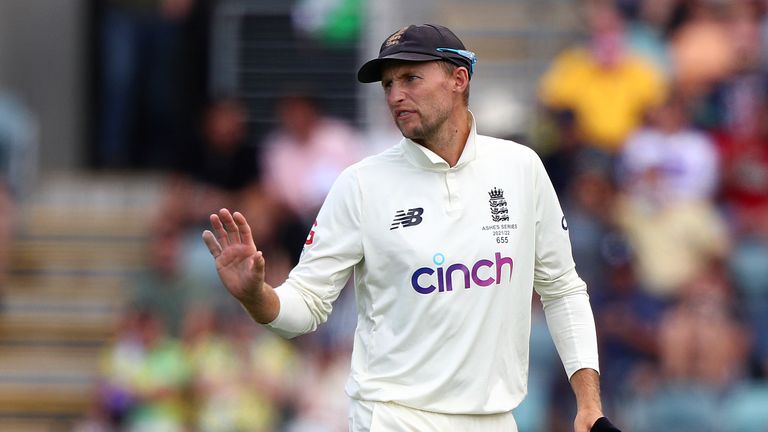 England's interim managing director Sir Andrew Strauss has confirmed Joe Root will remain as Test captain for the time being