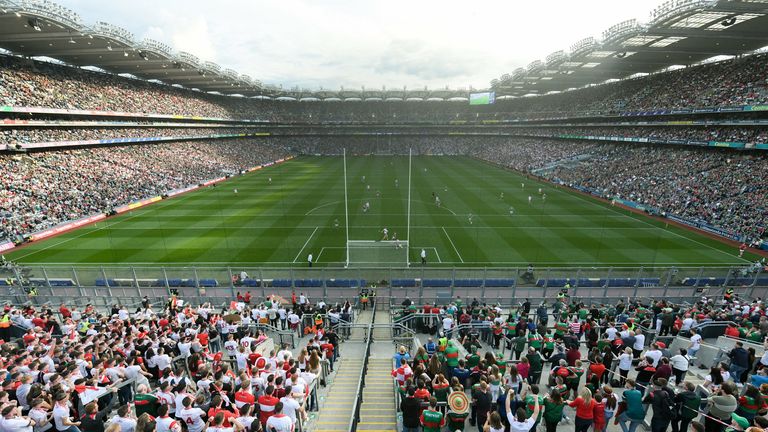 A general view of Croke Park