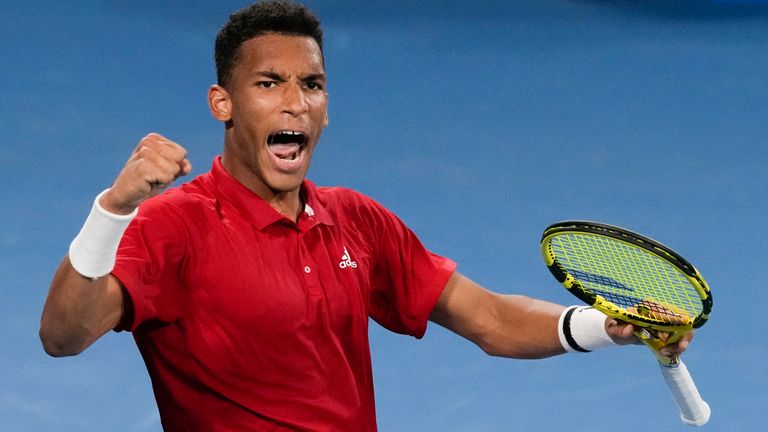 Auger-Aliassime will face Britain's Cameron Norrie in the quarter-finals 