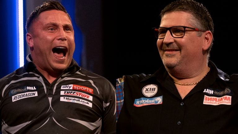 Gerwyn Price and Gary Anderson meet on stage in Liverpool. Will tensions rise again?
