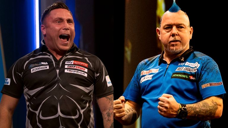 Gerwyn Price and Peter Wright clash on Premier League Night Three in Exeter