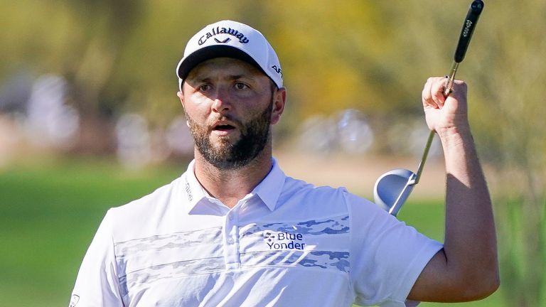 World No 1 Jon Rahm shot a four-under par opening round