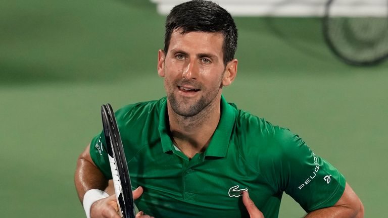 Djokovic recently lost his world No 1 ranking