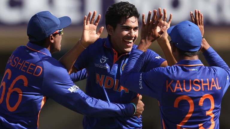 India seamer Raj Bawa snared a five-wicket haul during Saturday's Under-19 World Cup final at Sir Vivian Richards Stadium in Antigua