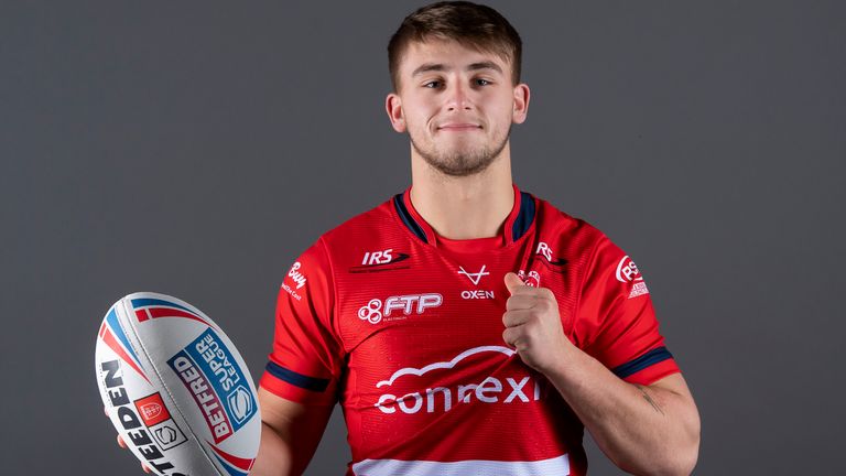 Mikey Lewis made his Super League debut in 2019 against Wigan.