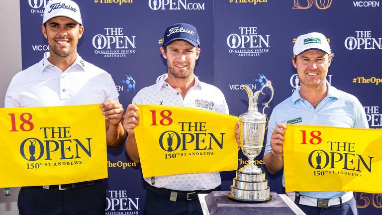 Three more players booked their spots in The 150th Open via the Vic Open 