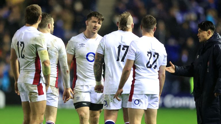 Tom Curry will once again lead England as captain