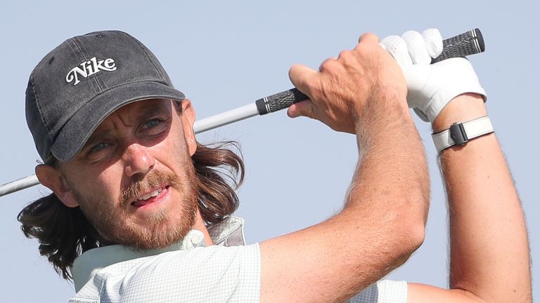 Tommy Fleetwood is in contention at the Saudi International