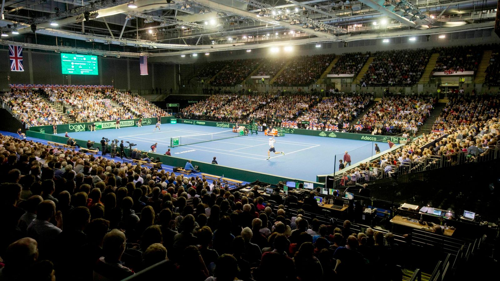 Coupe Davis : l’Emirates Arena de Glasgow est choisie comme l’un des quatre sites pour accueillir les phases de groupes de la compétition |  Actualité Tennis