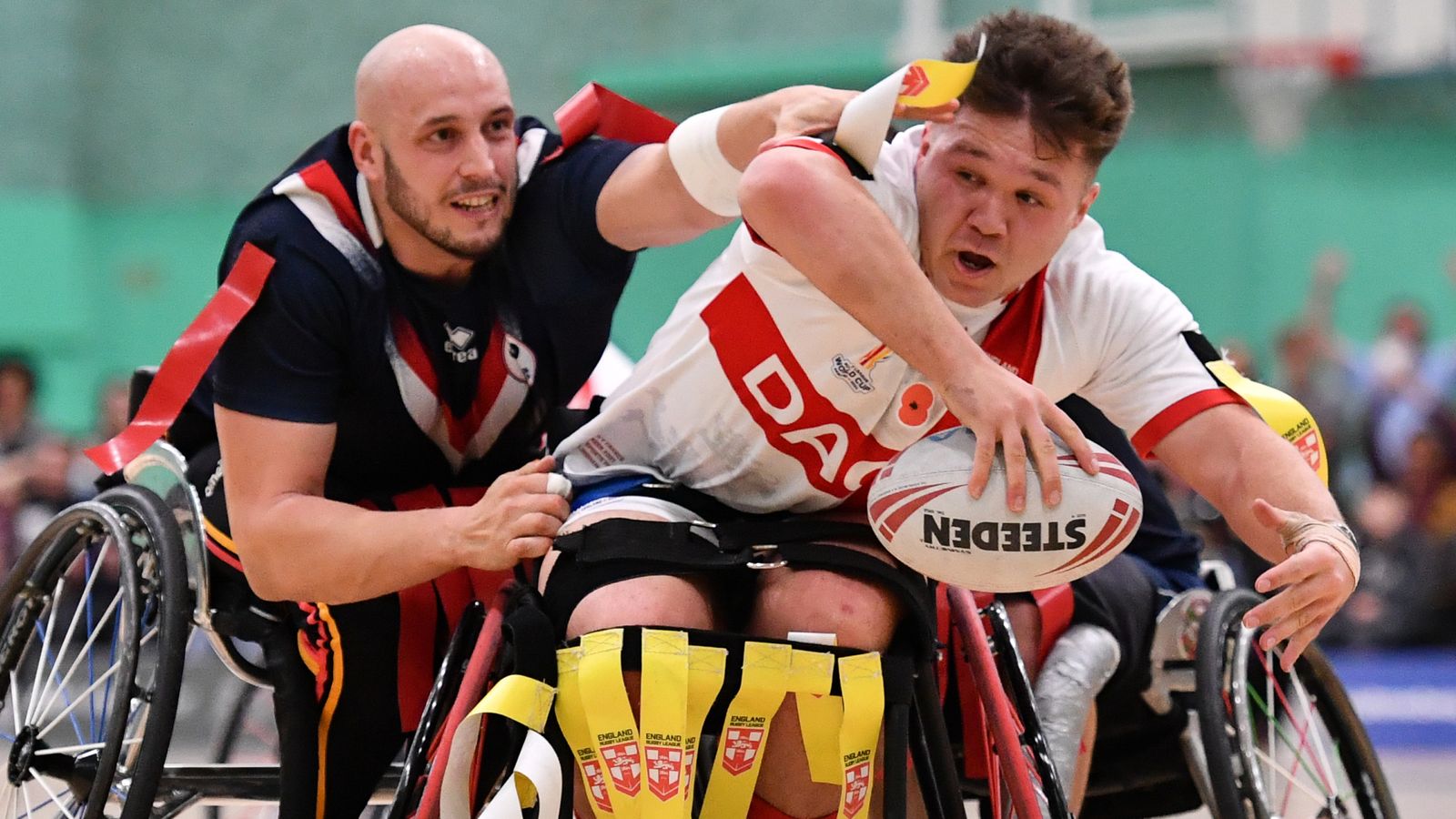 Josh Butler, Martin Norris in England Wheelchair squad vs France in Manchester live on Sky Sports