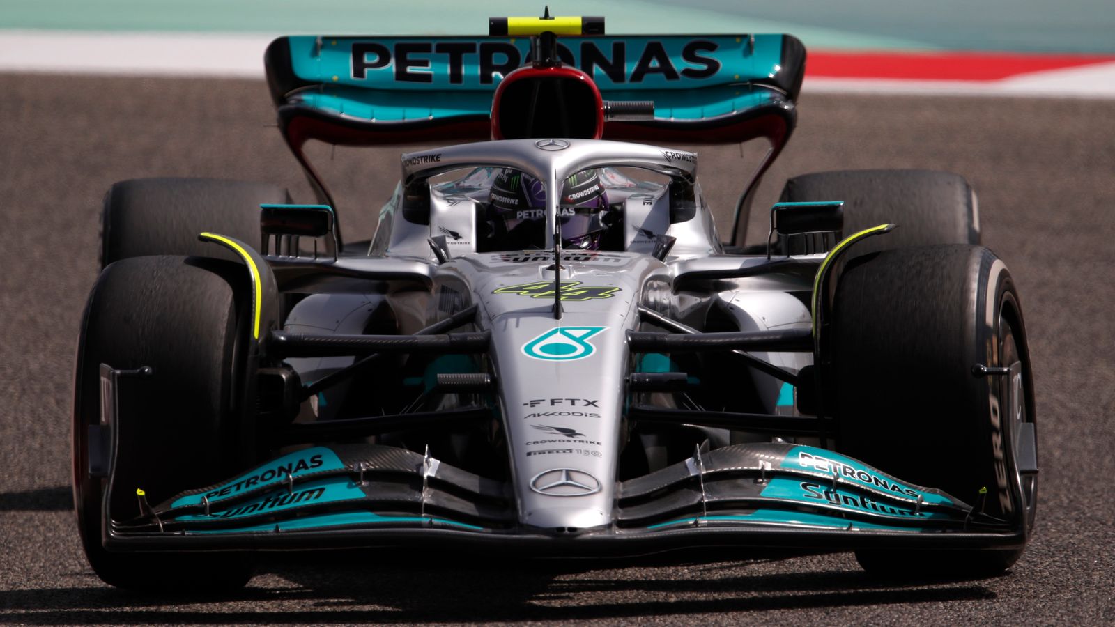 F1 Testing Mercedes Attract Attention In Bahrain With Radical no 