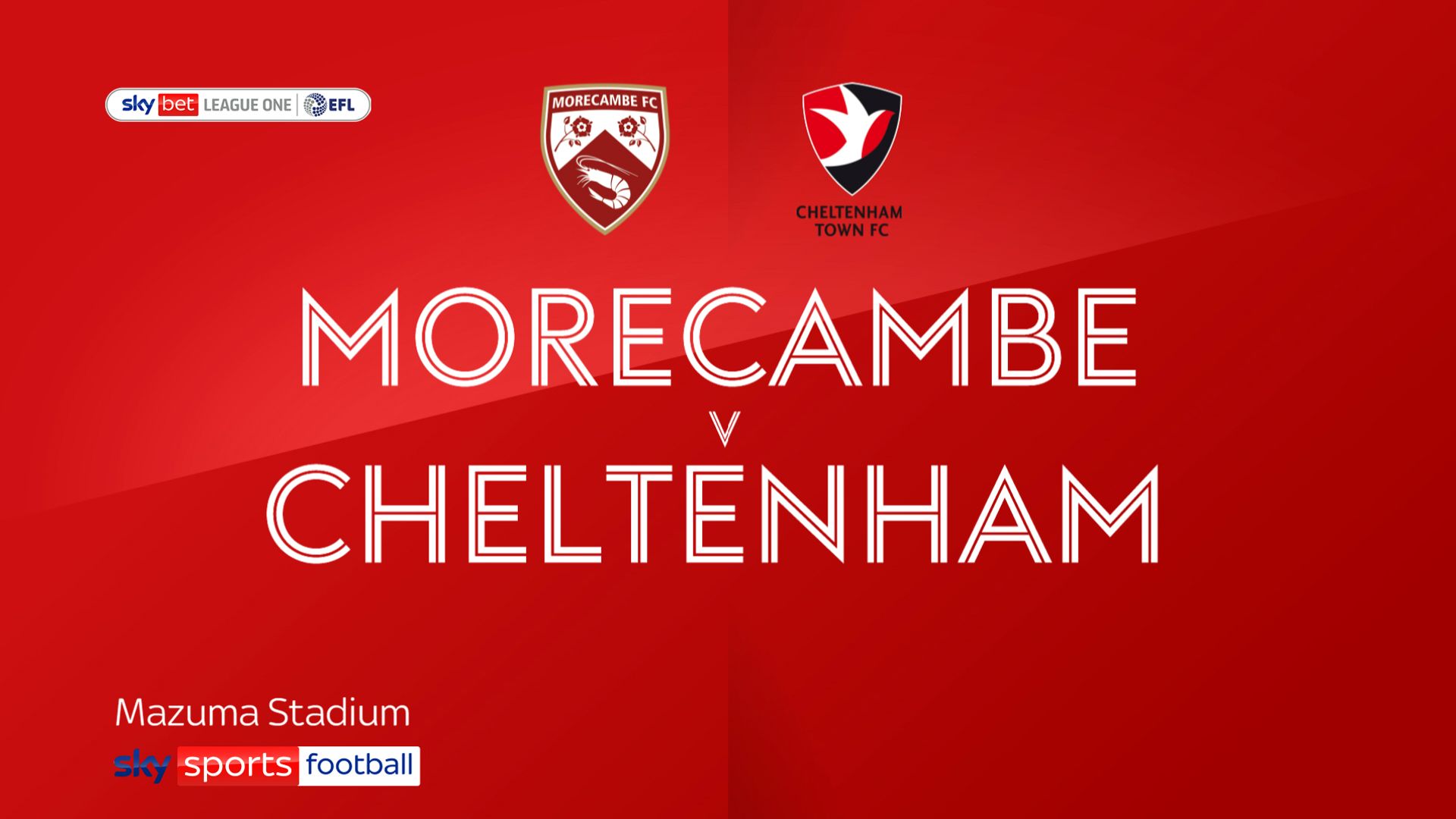 Morecambe 2-1 Cheltenham: Shrimps win to move out of drop zone