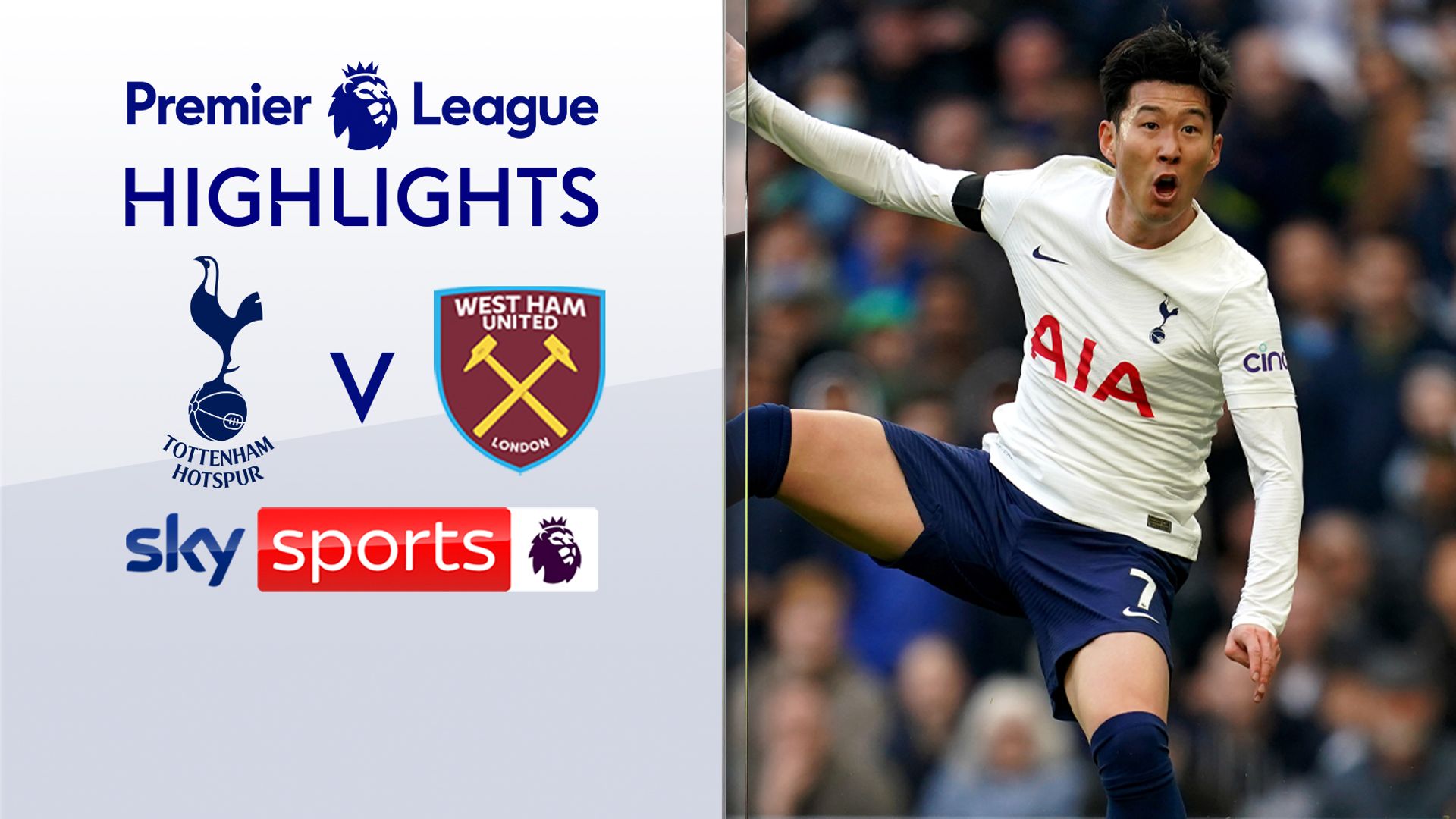 Son stars as Spurs see off West Ham