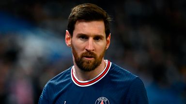 Lionel Messi underwhelmed in his first season at PSG
