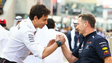 Toto Wolff and Christian Horner