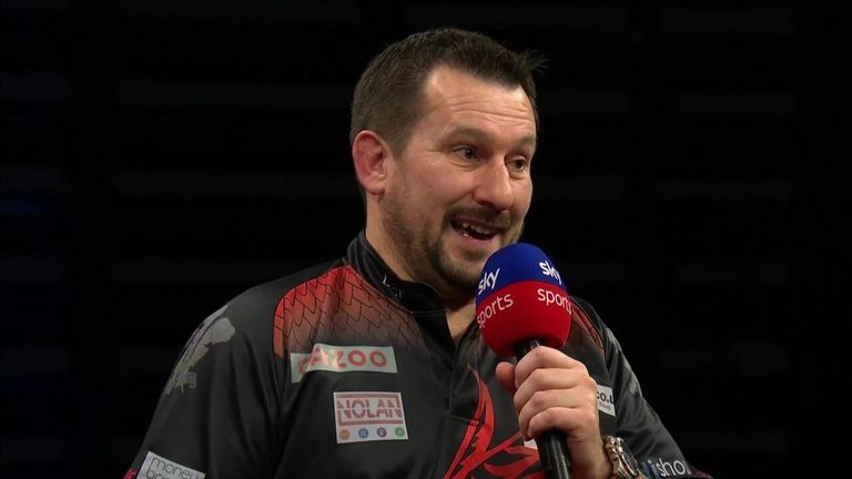 Jonny Clayton reflects on his second final win during the 2022 Premier League darts season, insisting that he's the best in the world when he's playing on top of his game.