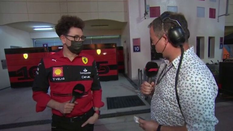Ferrari team principal Mattia Binotto says they are learning a lot from testing after Charles Leclerc takes the fastest lap of the week in Bahrain