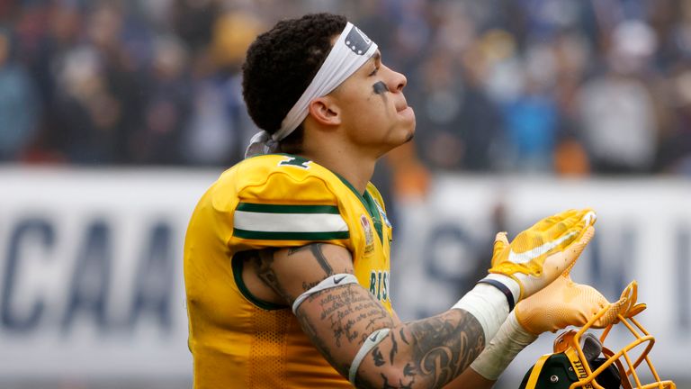 North Dakota State wide receiver Christian Watson has a bit of everything 