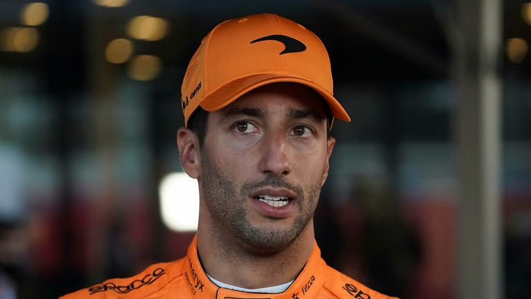 McLaren driver Daniel Ricciardo tests positive for COVID-19