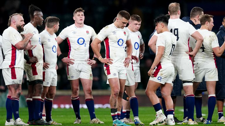 England suffered three Six Nations defeats in a Championship for the second consecutive year 