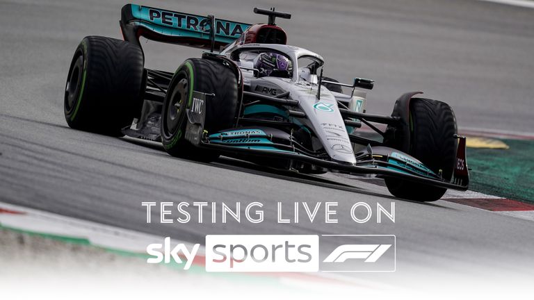  The final F1 test is live on Sky Sports F1 from this Thursday