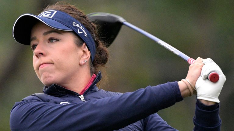 Georgia Hall is chasing a second victory of the season on the Ladies European Tour 