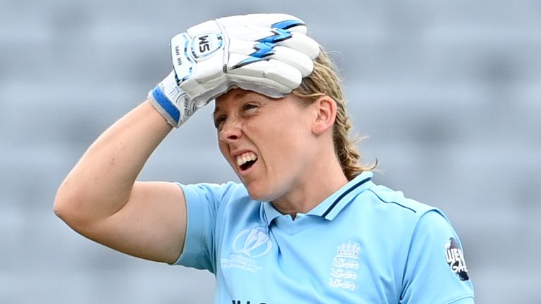 Heather Knight wants to see more from England after they nearly threw away a winning position against New Zealand