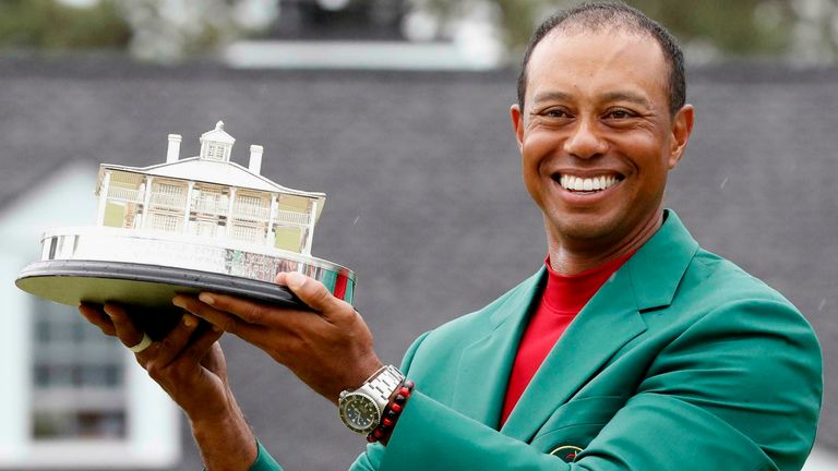 Woods won his fifth Masters title in 2019