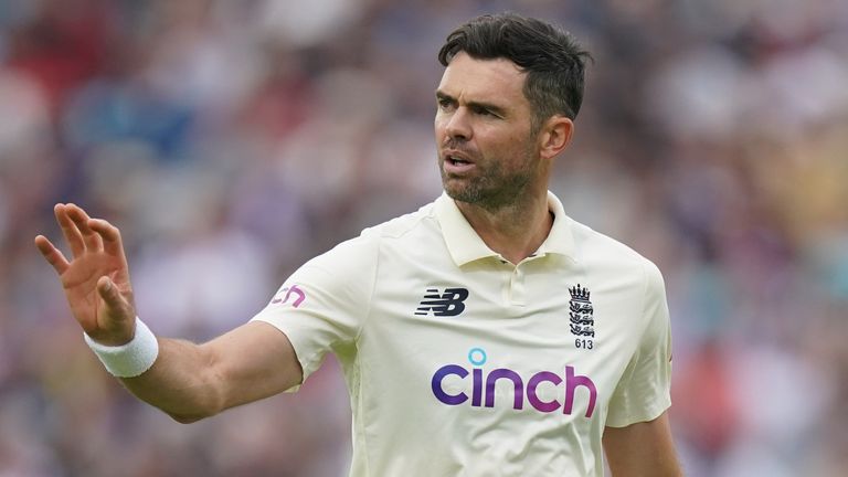 Anderson is England's leading Test wicket taker with 640 dismissals 