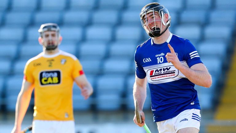 Paddy Purcell celebrates his goal